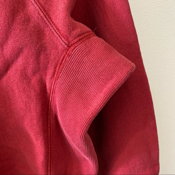 American Eagle Vintage slim fit union city bulldogs red hoodie size XS - Picture 5 of 9